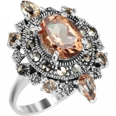 

Кольцо из серебра с марказитом р. 18,5 Марказит HR922-12549, HR922-12549
