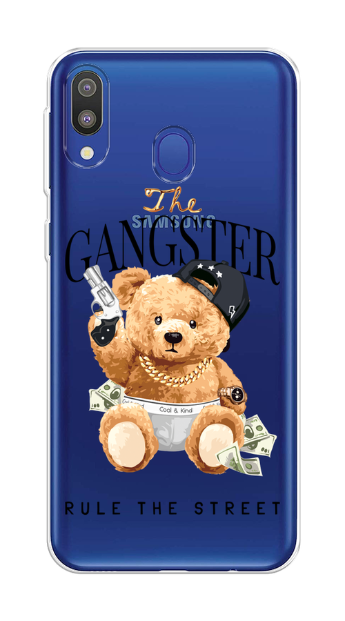 

Чехол на Samsung Galaxy M20 "The Gangster", Бежевый;серый;черный, 27450-6