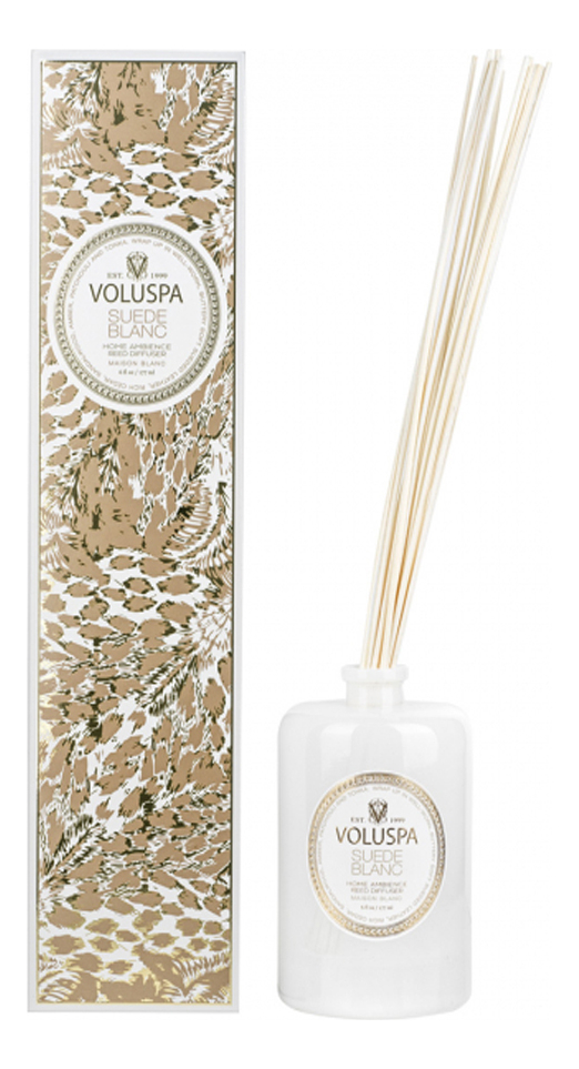 

VOLUSPA Аромадиффузор Suede Blanc (белая замша) аромадиффузор 177мл, 383209