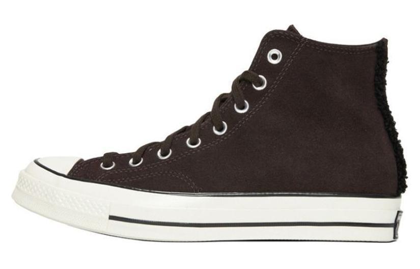 

Кеды унисекс Converse 1970s chuck 70 hi 1970s 'velvet brown' коричневые 35 EU, Коричневый, 1970s chuck 70 hi 1970s 'velvet brown'