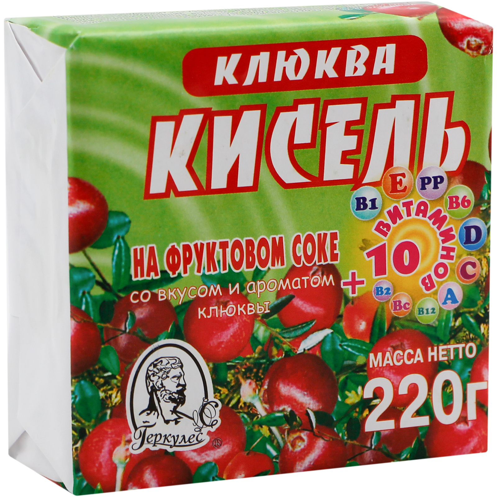 

Кисель Геркулес клюква 220 г