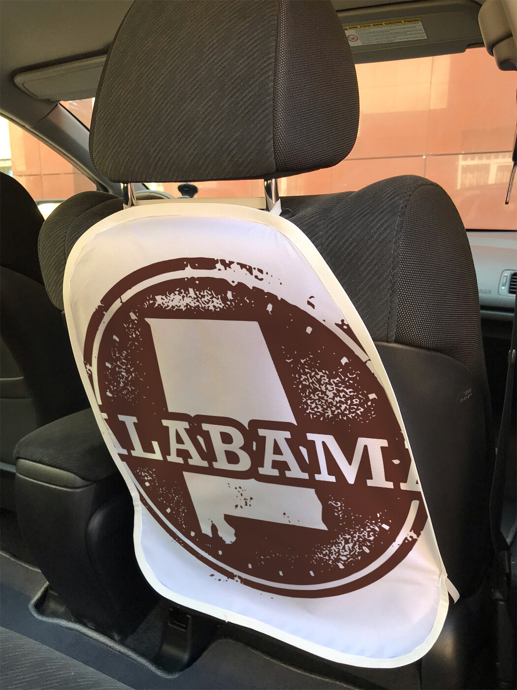 

Накидка на спинку сиденья JoyArty Штамп Алабама, 45х62, Штамп Алабама