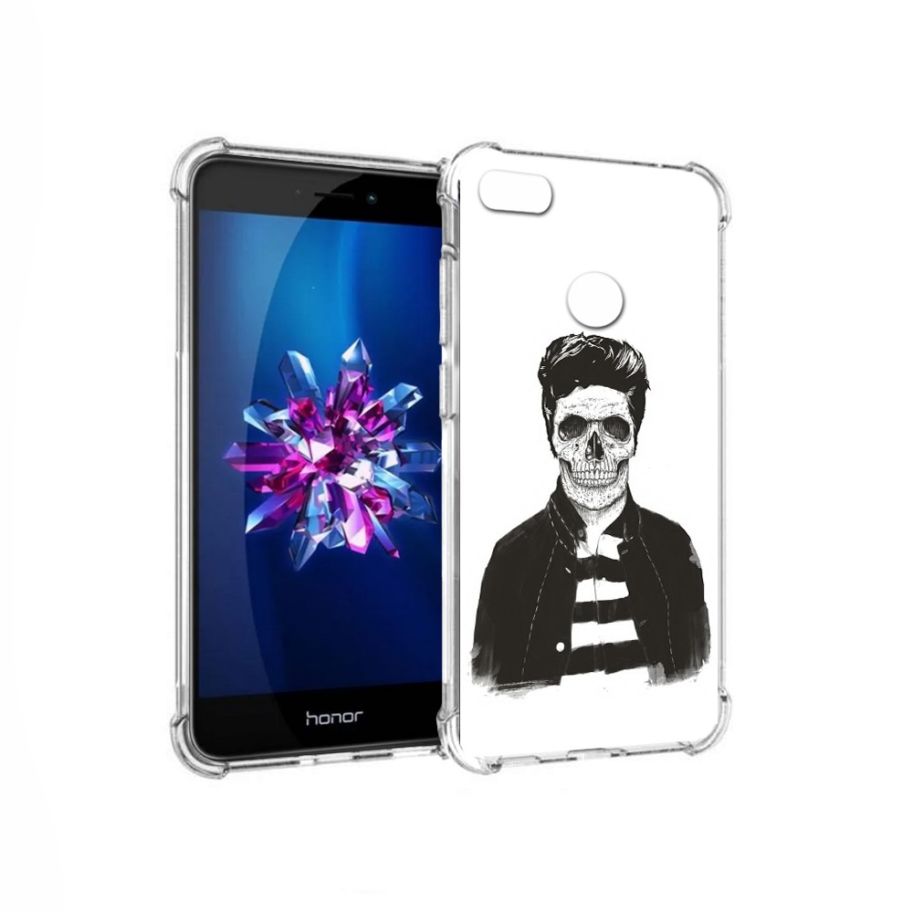 

Чехол MyPads Tocco для Honor 8 Lite скелет (PT62584.26.604), Прозрачный, Tocco