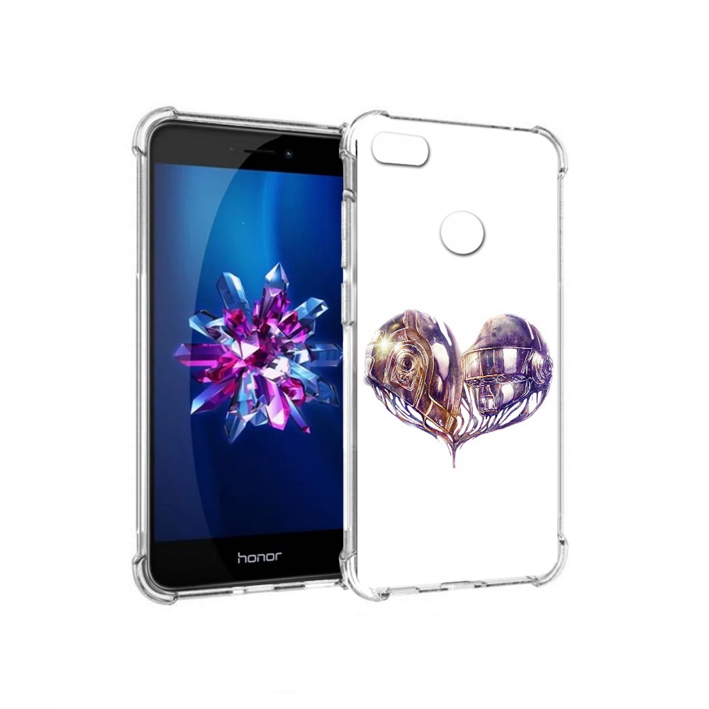 

Чехол MyPads Tocco для Honor 8 Lite сердце абстракция (PT62584.26.596), Прозрачный, Tocco