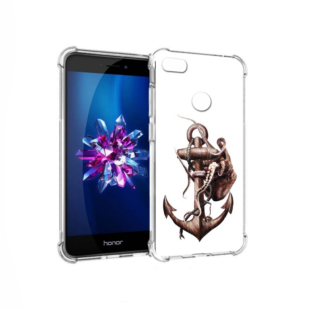 

Чехол MyPads Tocco для Honor 8 Lite ржавый якорь (PT62584.26.579), Прозрачный, Tocco