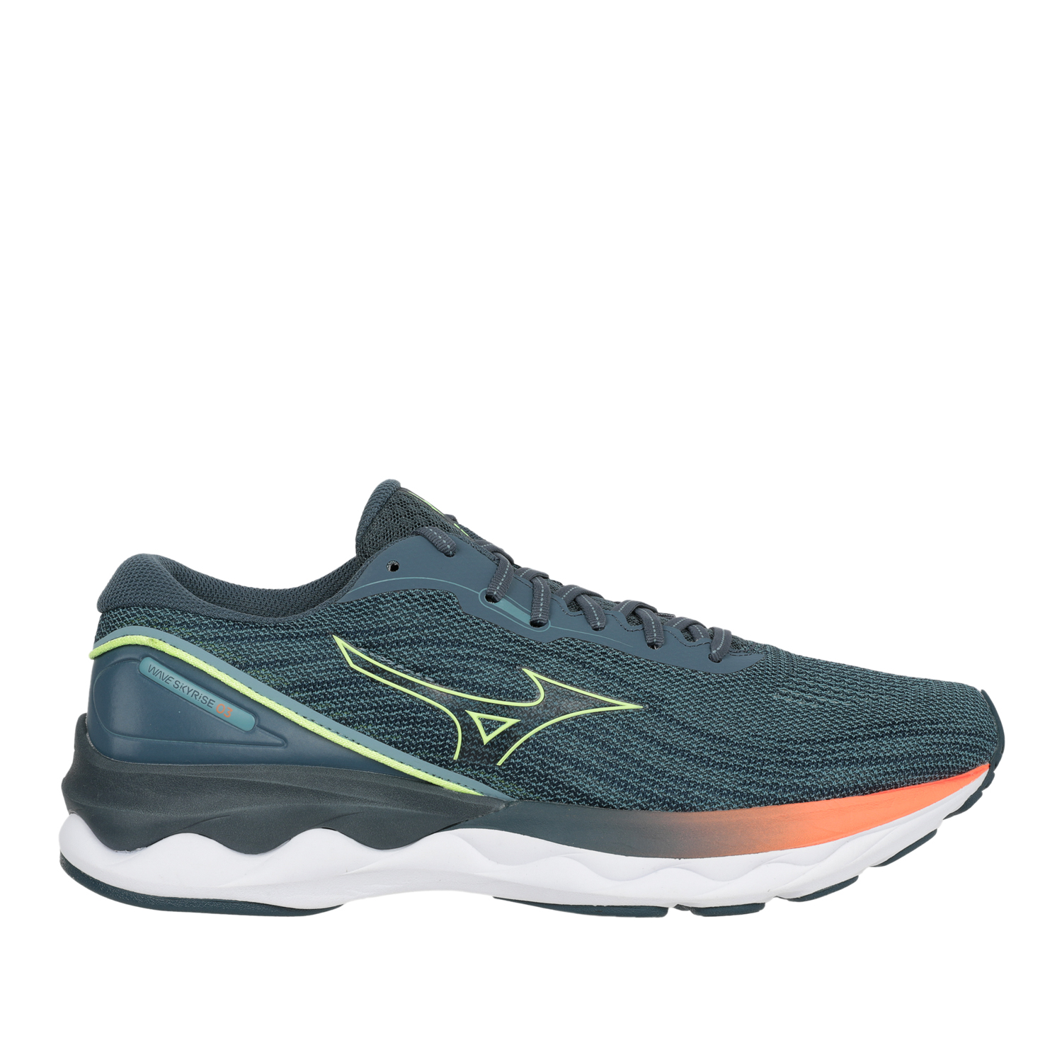 

Кроссовки мужские Mizuno Men Wave Skyrise 3 J1Gc2209_81 зеленые 9 UK, Men Wave Skyrise 3