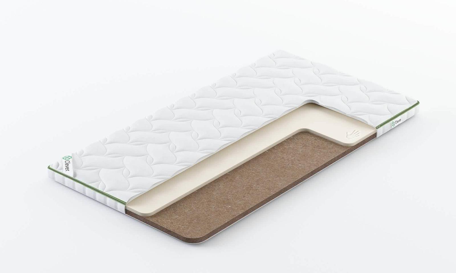 

Топпер Clever MemoTop Firm 70x180, Белый, MemoTop Firm
