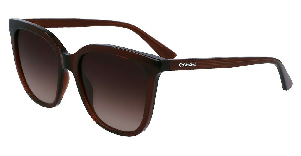 Солнцезащитные очки женские Calvin Klein CK23506S коричневые