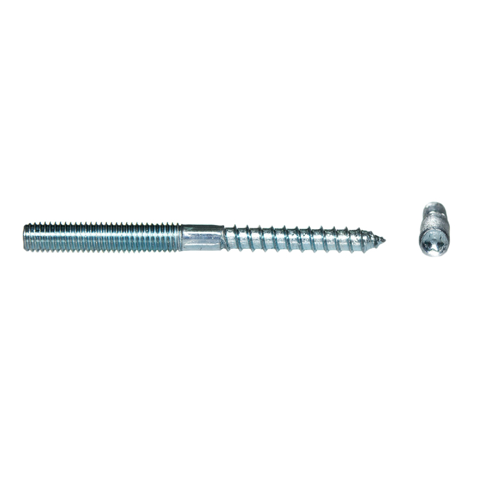 

Шуруп-шпилька Steelrex, середина шестигранник, цинк 10х100, 50 шт.