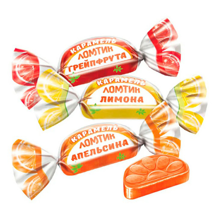 

Карамель KDV Lucky days апельсин-лимон-грейпфрут +-500 г