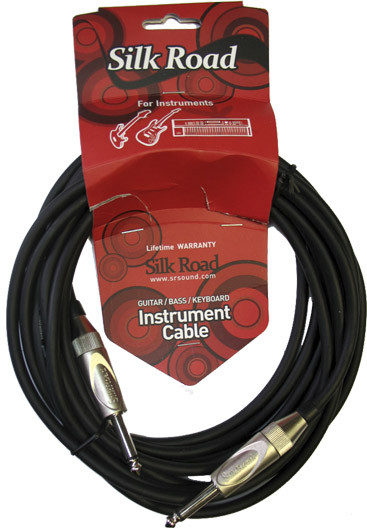 

SilkRoad LN-5 BK кабель инструментальный 5 м Jack-Jasck Люкс (моно), Черный, LN-5 BK