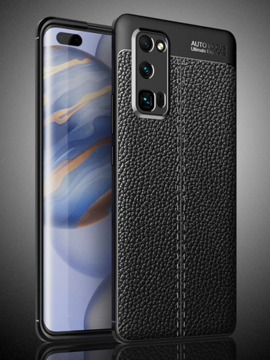 

Чехол Fibre для смартфона Honor 30 Pro черный