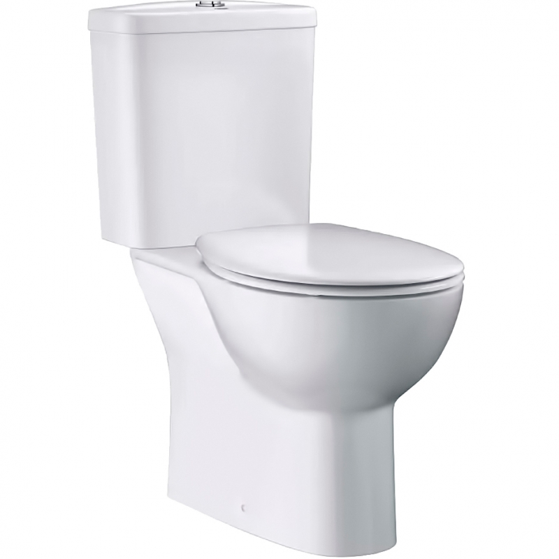 Чаша унитаза-компакт Grohe Bau Ceramic 39349000 без сиденья 23026₽