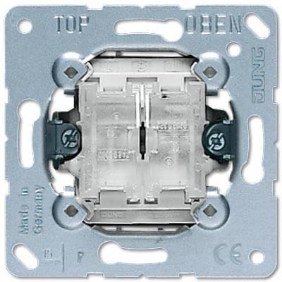 фото Переключатель двухклавишный на 2 направления jung 10a 250v 505tu