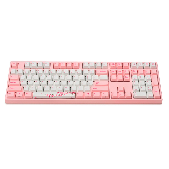

Игровая клавиатура Varmilo VA108MS2P/WP88Ra White/Pink, Sakura VA108MS2P