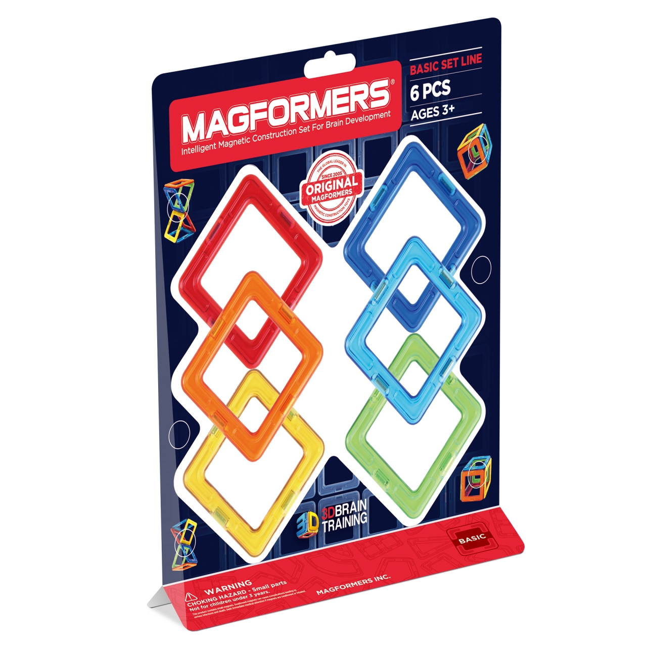 Конструктор магнитный Magformers Квадраты магнитный 3d конструктор inspire 30 30 дет magformers 704002