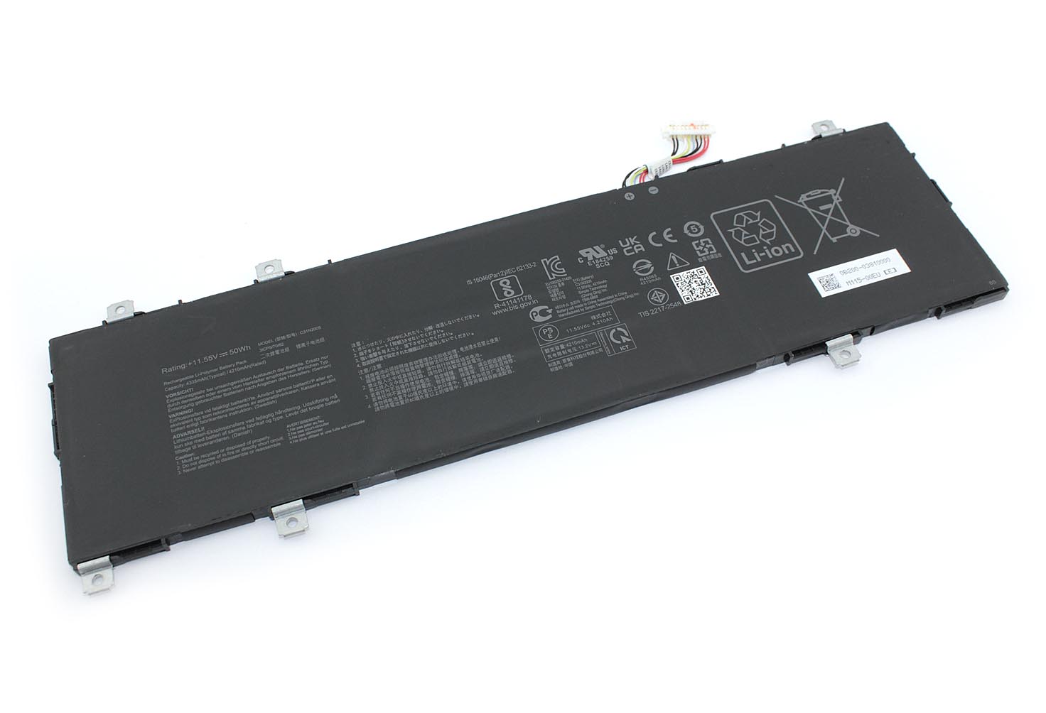

Аккумулятор OEM для Asus CX3400 (C31N2005) 11.55V 50Wh, для ноутбукa Asus CX3400 (C31N2005) 11.55V 50Wh
