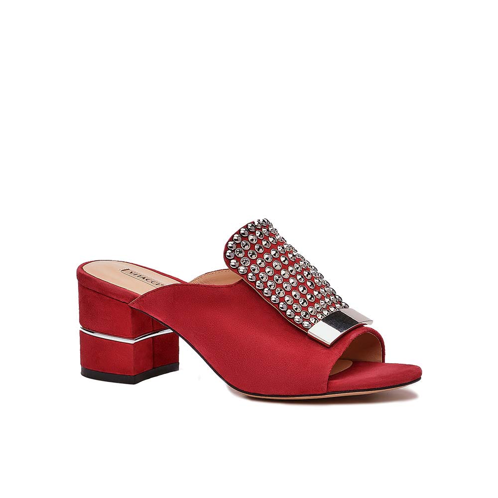 

Сабо женские Vitacci 86749 бордовые 38 RU, 86749