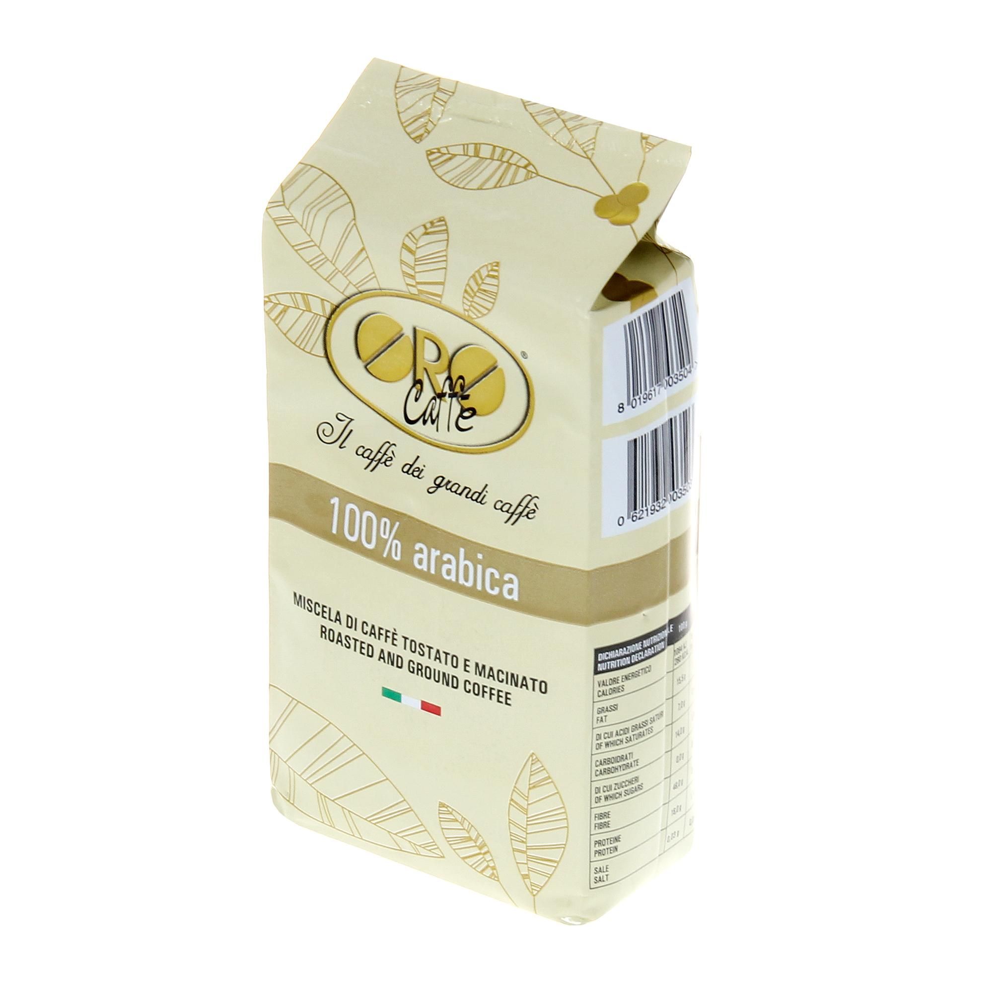 Кофе Oro Caffe Ground 100% Arabica молотый 250 г