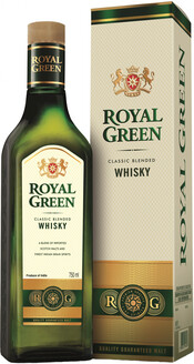 

Виски "Royal Green" Classic Blended, gift box, 0,75 л