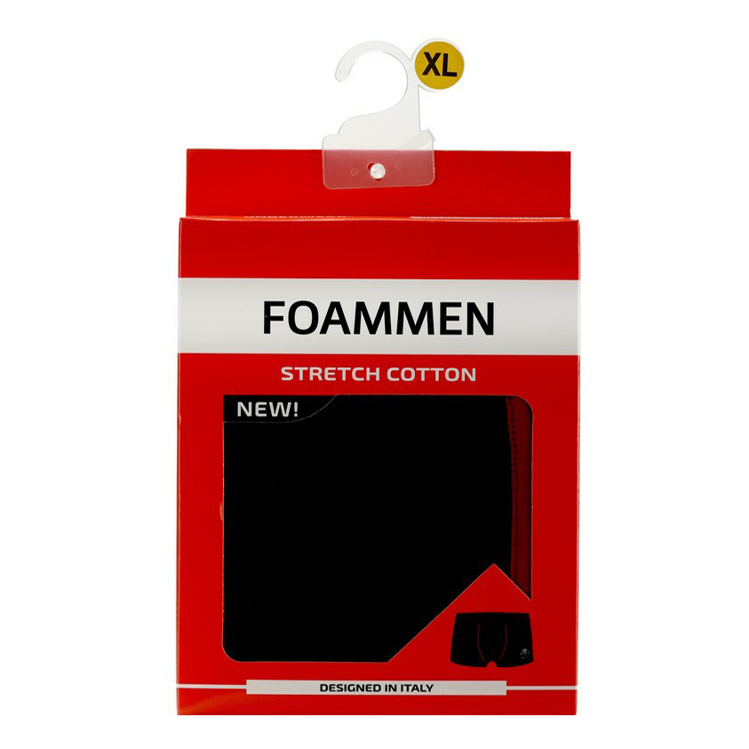 

Трусы мужские Foammen черные XL, Черный