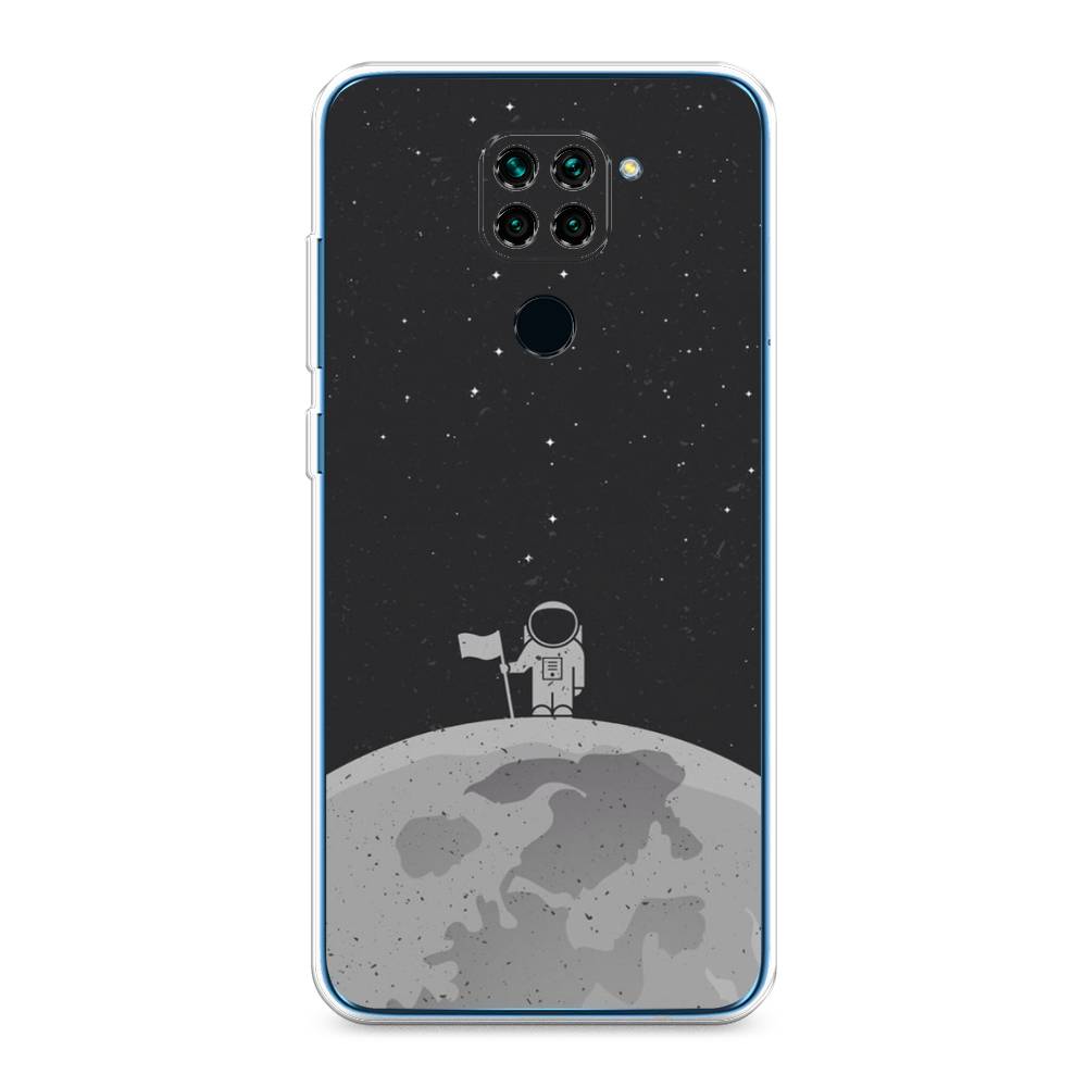 фото Чехол awog "первый на луне" для xiaomi redmi note 9