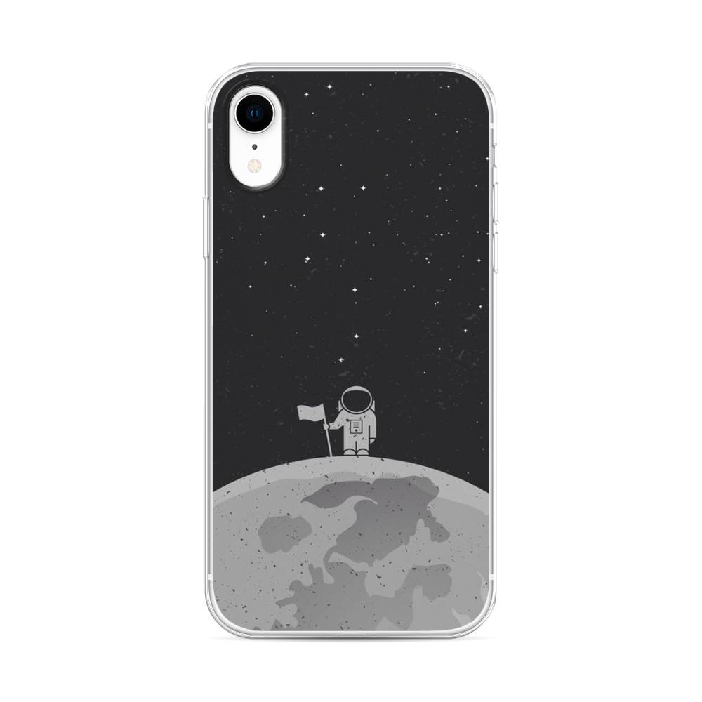 

Чехол Awog на Apple iPhone XR (10R) / Айфон XR (10R) "Первый на Луне", Разноцветный, 12050-4
