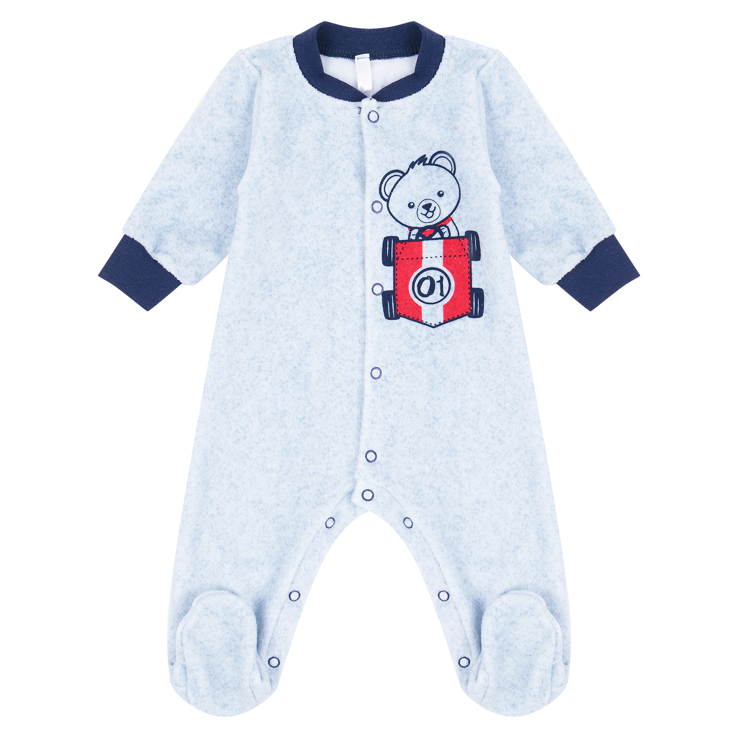 

Комбинезон Leader Kids Мишка серый р.68, GL001018502