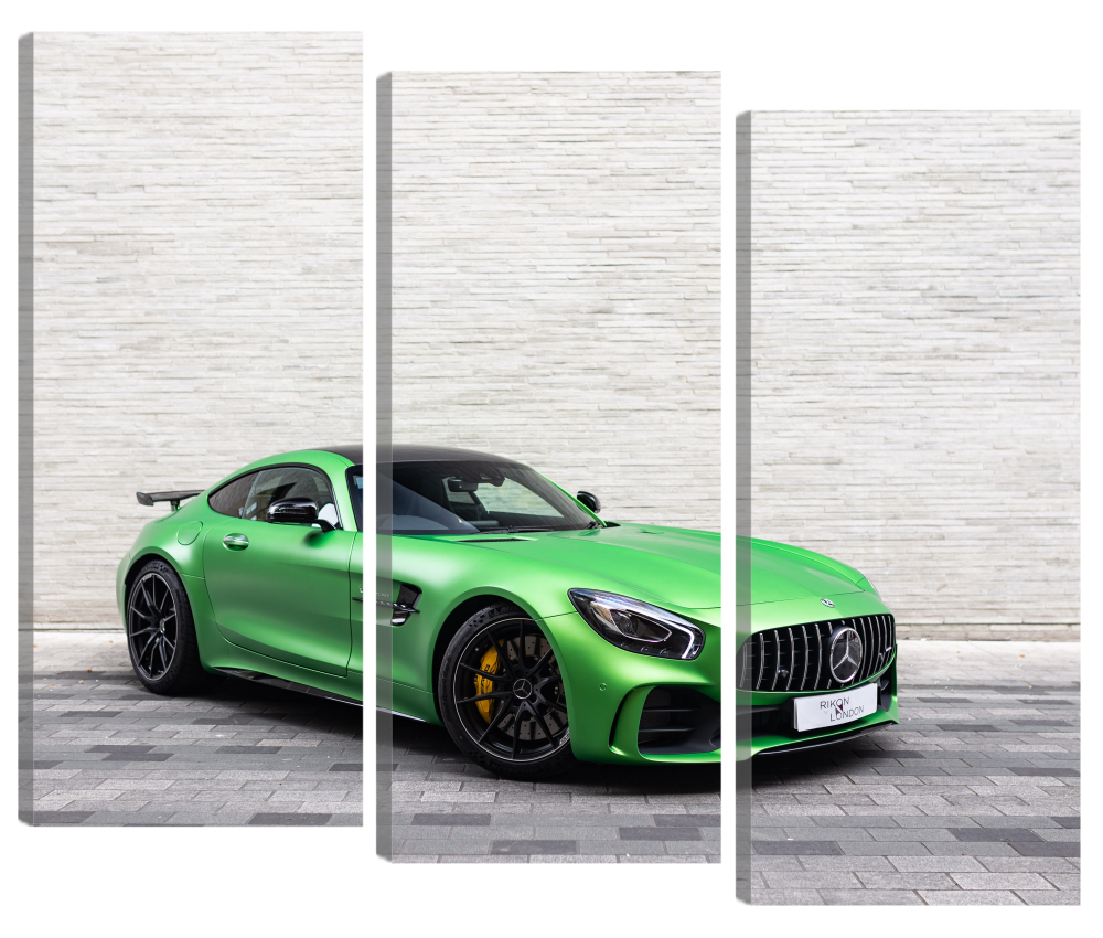 

Большая модульная картина Машина Мерседес. В спальню, гостиную, зал. PR-1350 (113x86см)