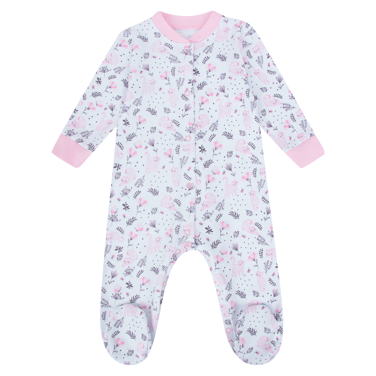 фото Комбинезон leader kids котик бежевый р.50