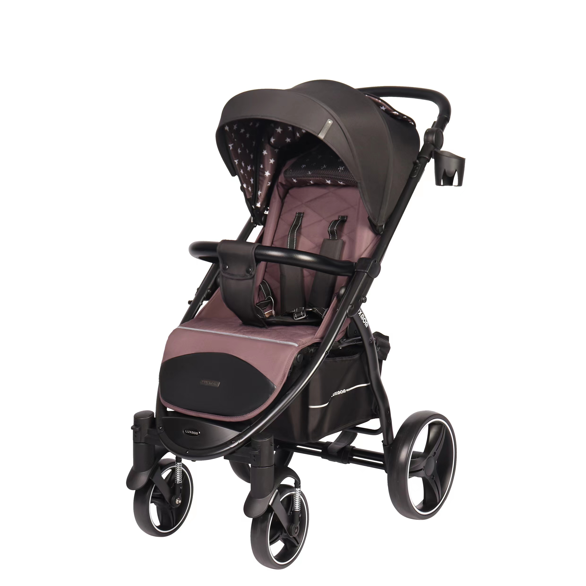 

Коляска детская Luxmom G30, черный, G30