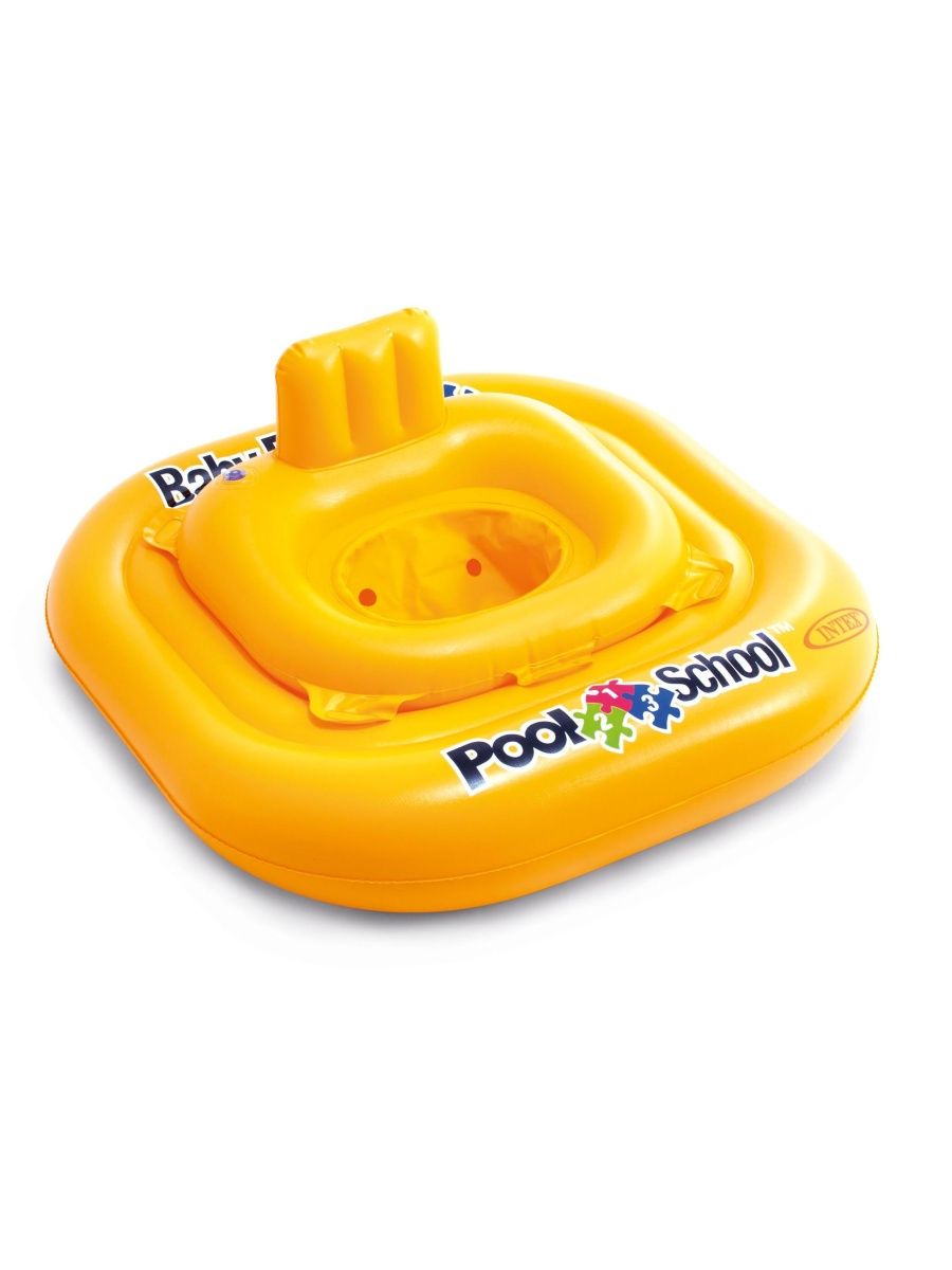

Круг Intex с трусами DELUXE POOL SCHOOL 79х79см, 4 клапана, 1-2 года, Желтый