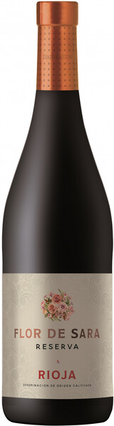 

Вино "Flor de Sara" Reserva, Rioja DOC, 2018, 0,75 л