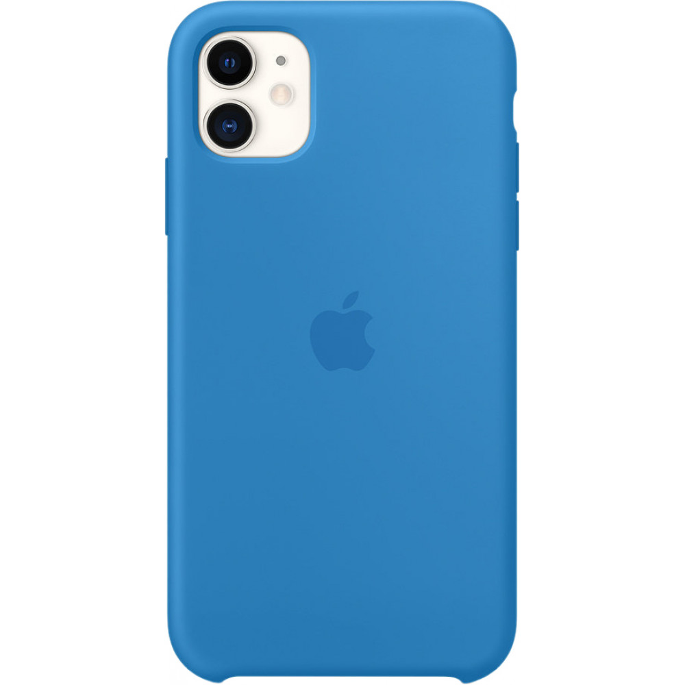 

Чехол для Apple iPhone 11 Pro Max Silicone Case (Лазурный), Синий, Чехол для Apple iPhone 11 Pro Max
