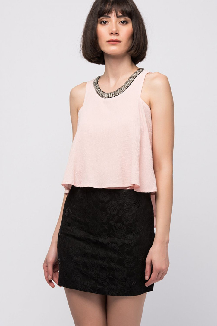 

Юбка женская Sense 32998 черная 42 RU (товары доставляются из-за рубежа), 32998