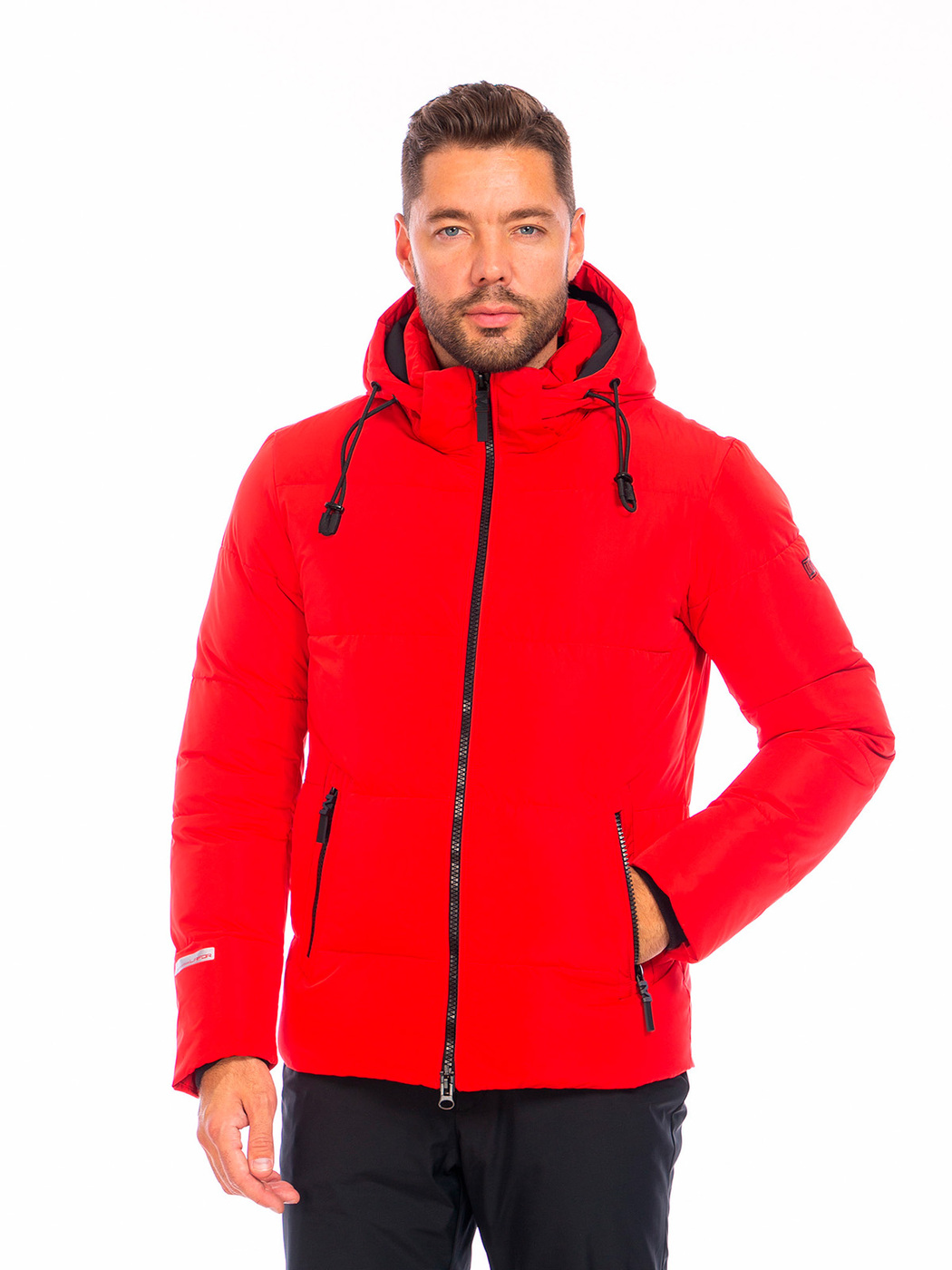 Зимняя куртка мужская LAFOR 767059 красная XL