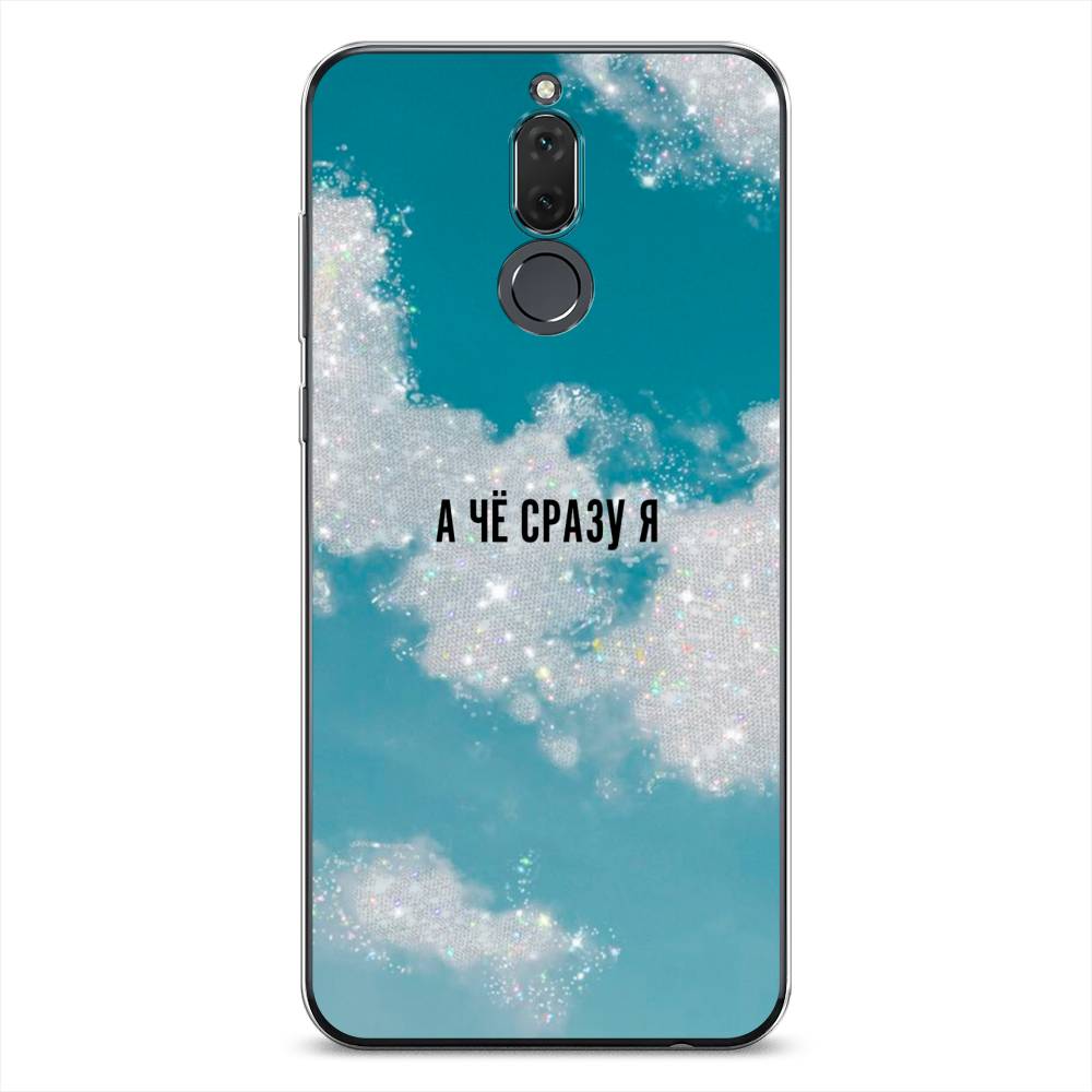 

Чехол Awog на Huawei Nova 2i/Mate 10 Lite "Че сразу я", Серебристый;черный, 6120550-6