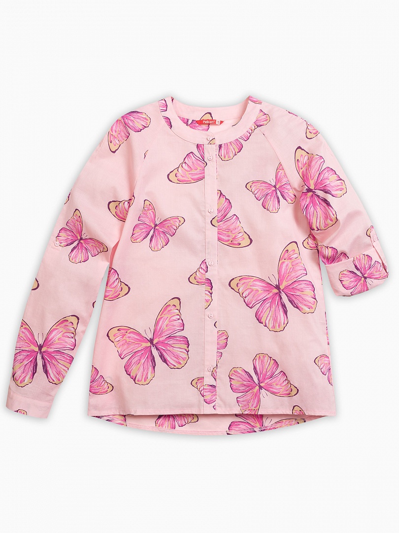 Блузка детская для девочек Pelican GWCJ4109 Цвет розовый размер 140