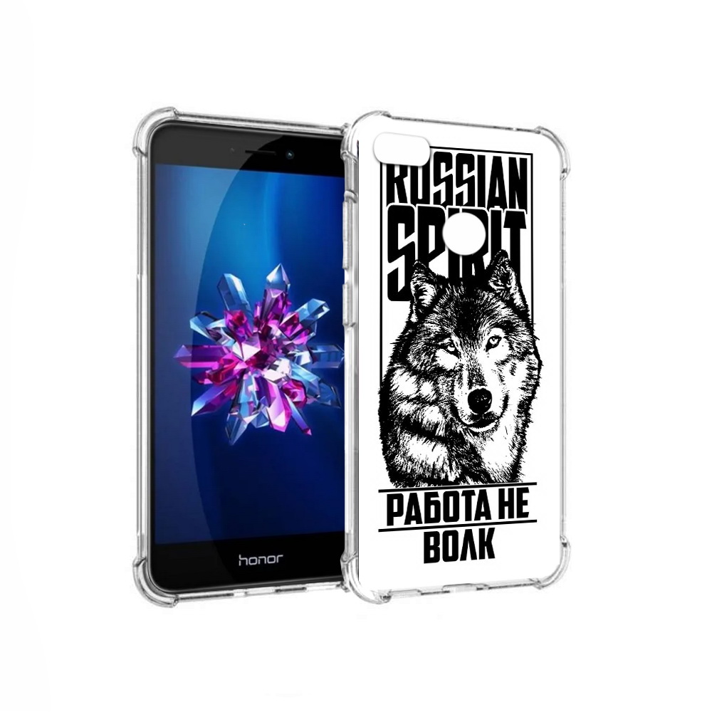 

Чехол MyPads Tocco для Honor 8 Lite работа не волк (PT62584.26.564), Прозрачный, Tocco
