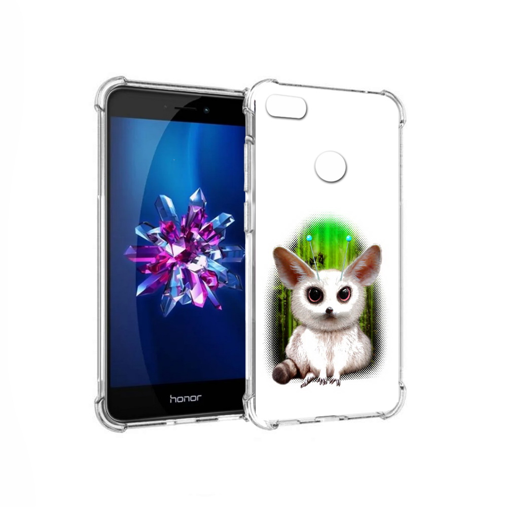

Чехол MyPads Tocco для Honor 8 Lite пушистое животное (PT62584.26.560), Прозрачный, Tocco