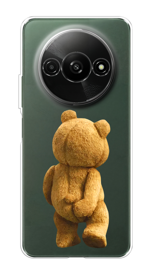 

Чехол на Redmi A3 "Медвежья спина", Коричневый;прозрачный, 321250-1