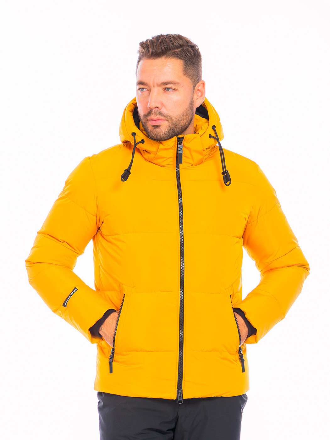 Зимняя куртка мужская LAFOR 767059 желтая 3XL