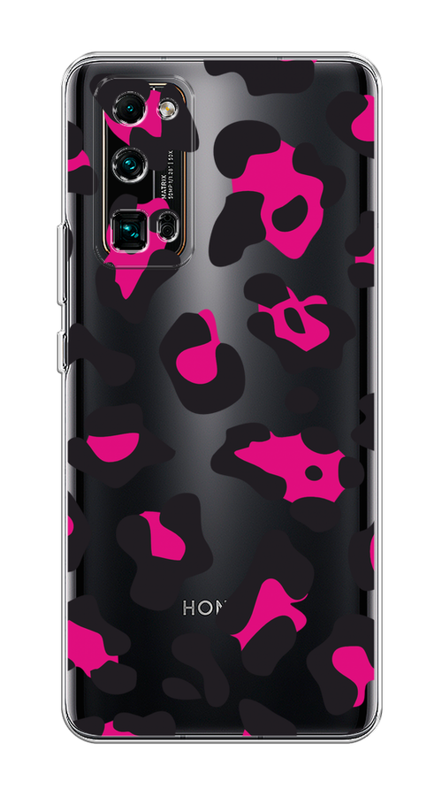 

Чехол на Honor 30 Pro Plus "Pink cow spots", Черный;розовый, 612250-1