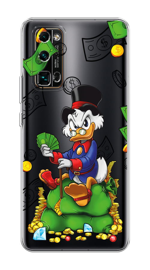 

Чехол на Honor 30 Pro Plus "Scrooge Richness", Черный;синий;зеленый, 612250-1