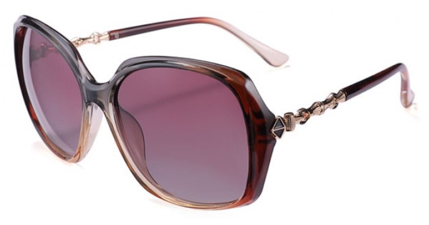 Солнцезащитные очки женские CALANDO PL430 фиолетовые