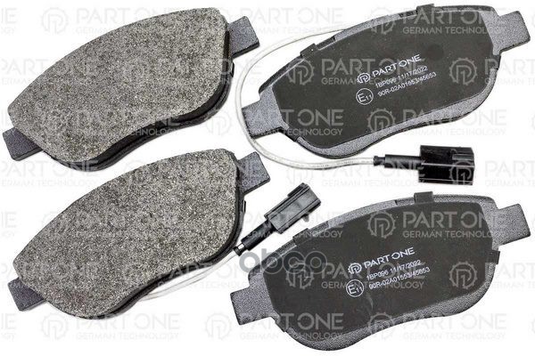 

Колодки тормозные дисковые передн FIAT: BRAVO 07-, STILO 01-, STILO Multi Wagon 03-