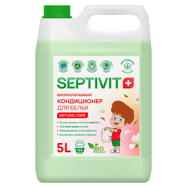 фото Кондиционер забота природы septivit premium 5л