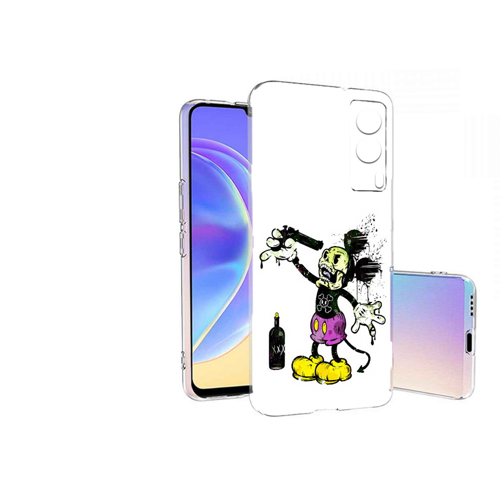 

Чехол MyPads Tocco для Vivo V21E Драг Микки (PT161736.380.73), Прозрачный, Tocco