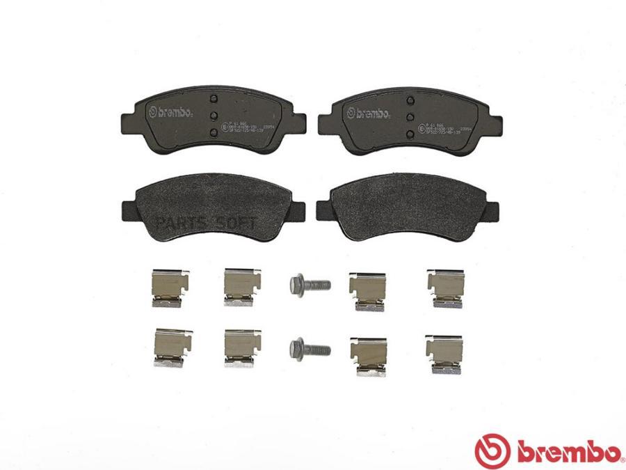 

Тормозные колодки brembo P61066