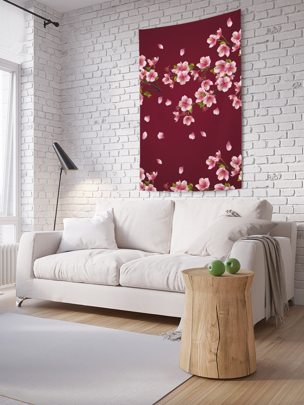 

Вертикальное фотопанно на стену JoyArty Цветки сакуры 150x200 см, Цветки сакуры